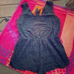 Black lace bathing suit cover up 🖤